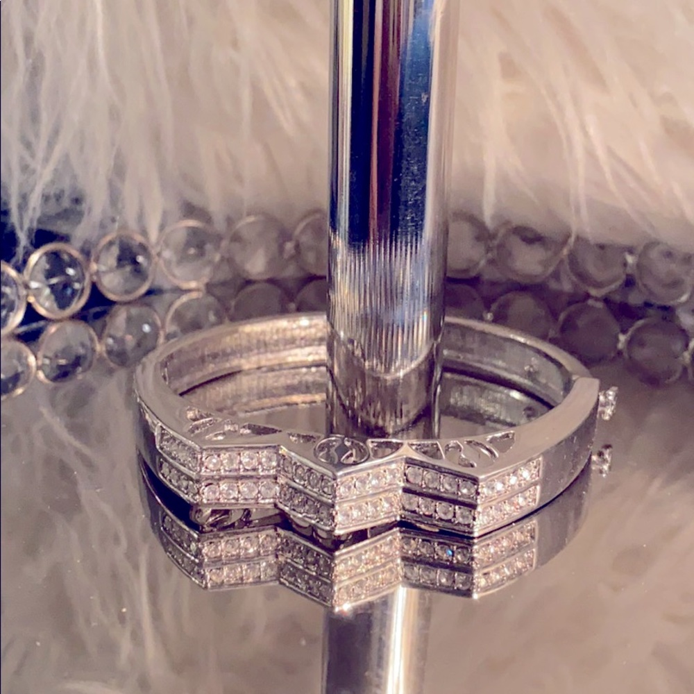 Beautiful silver bangle style bracelets!!